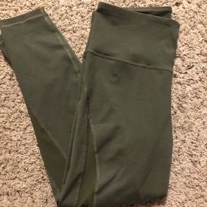 Army Green Leggings